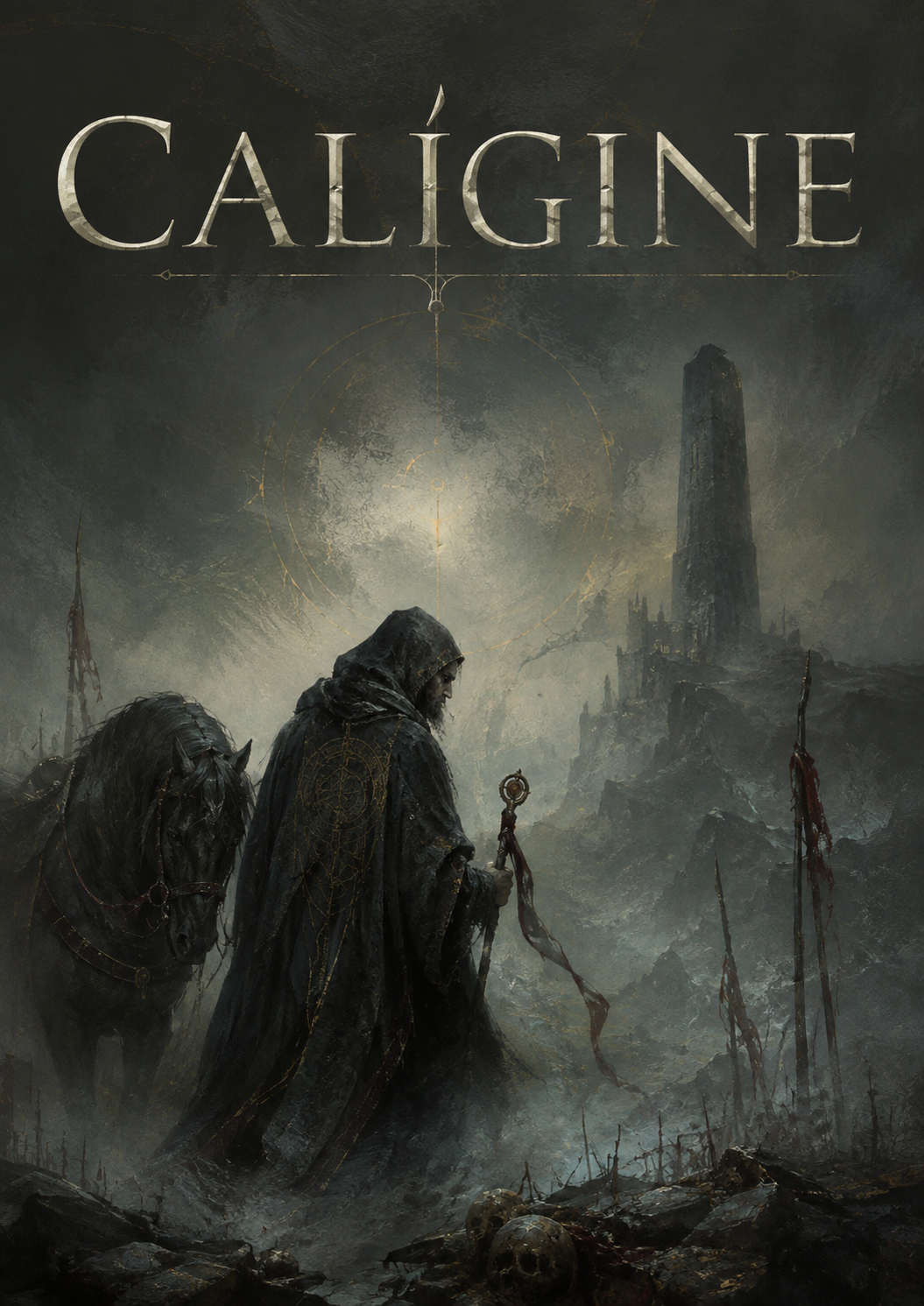 Portada de Calígine, de Raúl de Tomás