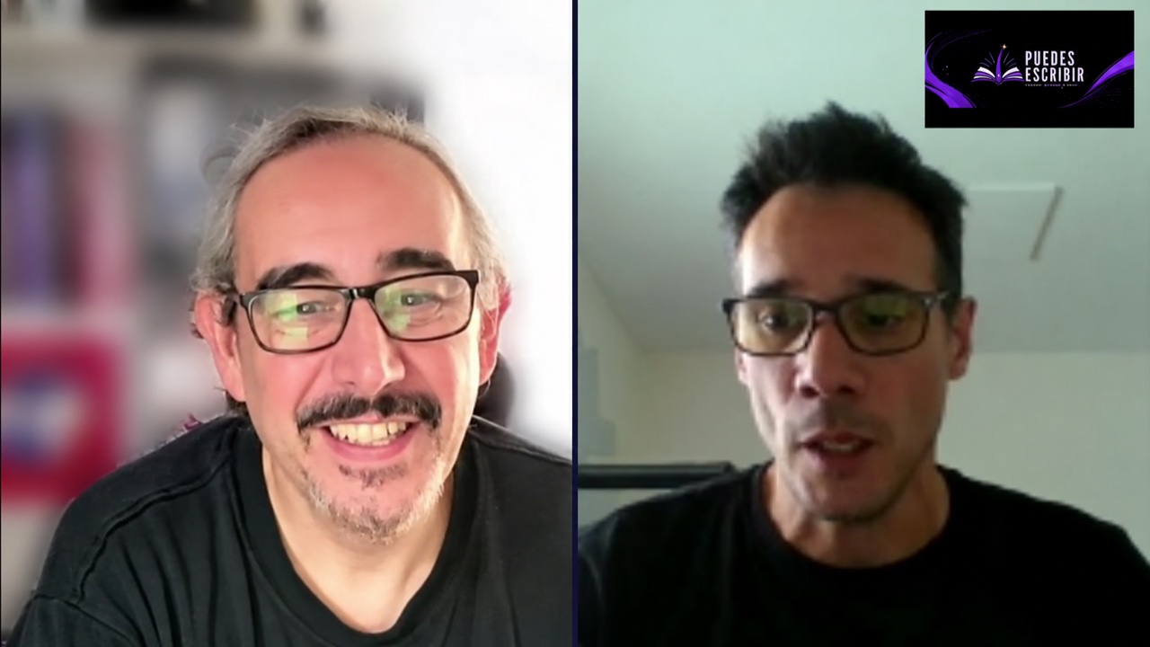 Raúl de Tomás y Diego Sagrera durante la conversación sobre la mentoría